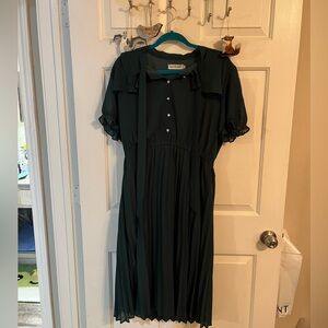 Dark Green Dress - xxl/18